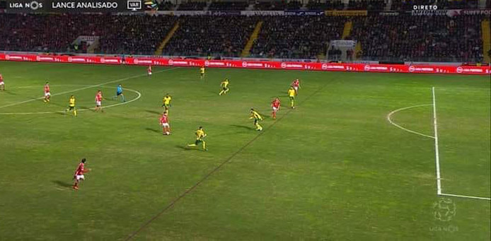 golo anulado benfica fora de jogo